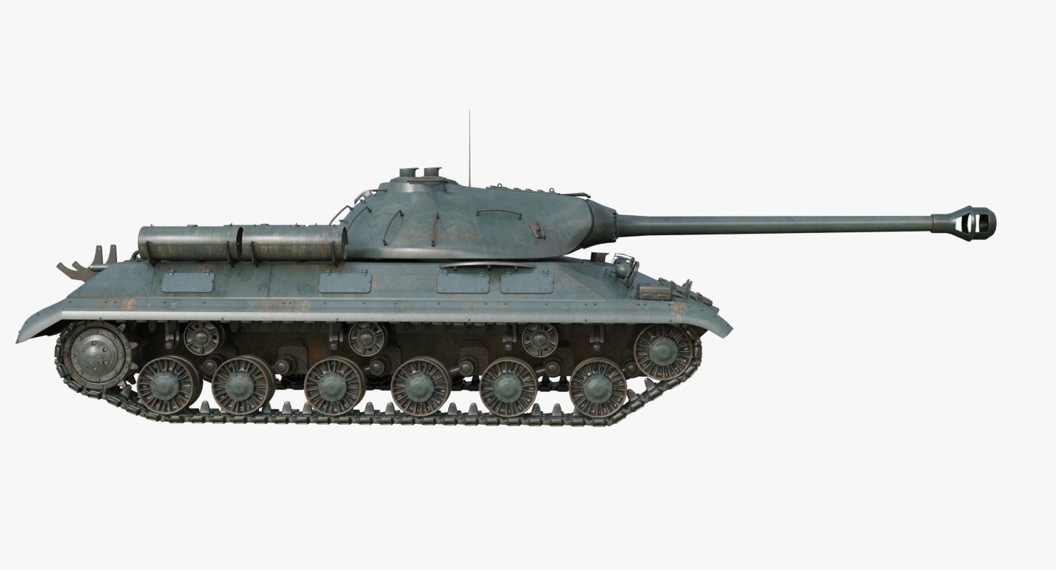 Tank IS 3M Mental Ray 3D model_55