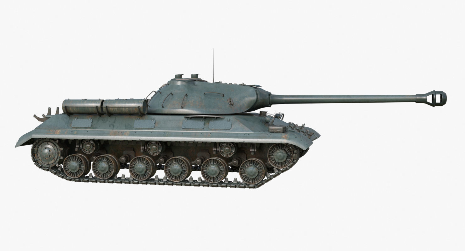 Tank IS 3M Mental Ray 3D model_54