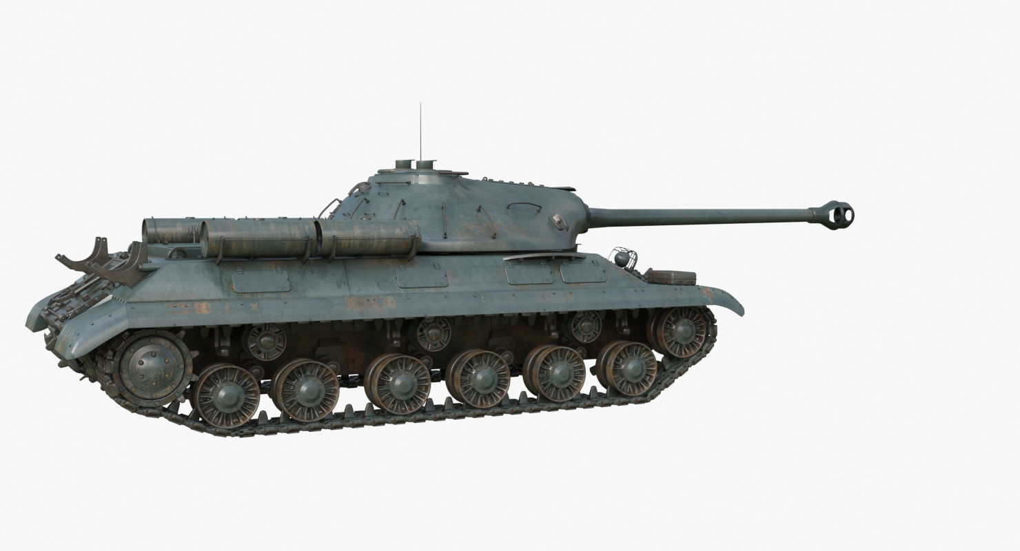 Tank IS 3M Mental Ray 3D model_58