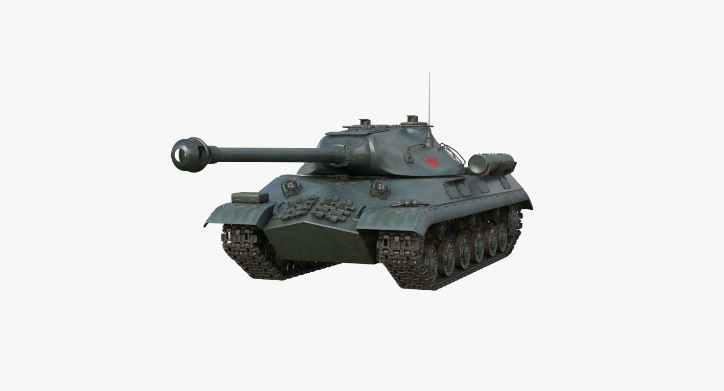 Tank IS 3M Mental Ray 3D model_44