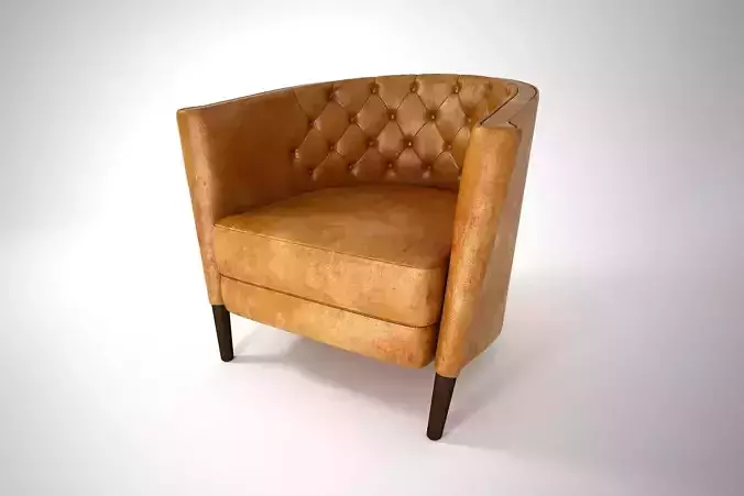 03 LEATHER CHAIR SINGLE