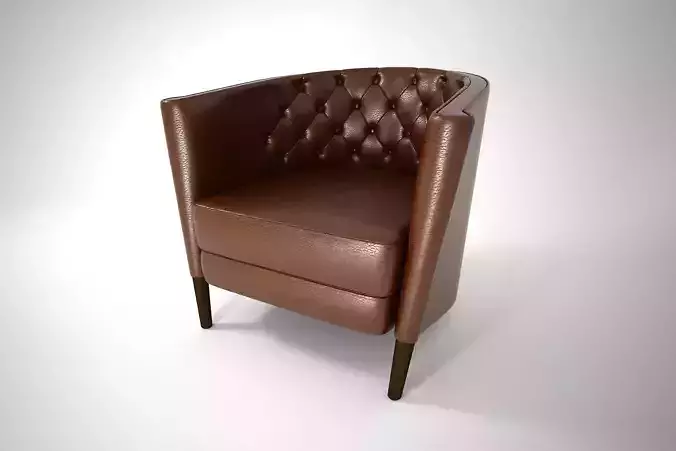 06 LEATHER CHAIR SINGLE