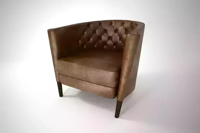 08 LEATHER CHAIR SINGLE