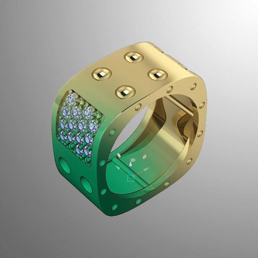 Ring bi 18 3D print model_1