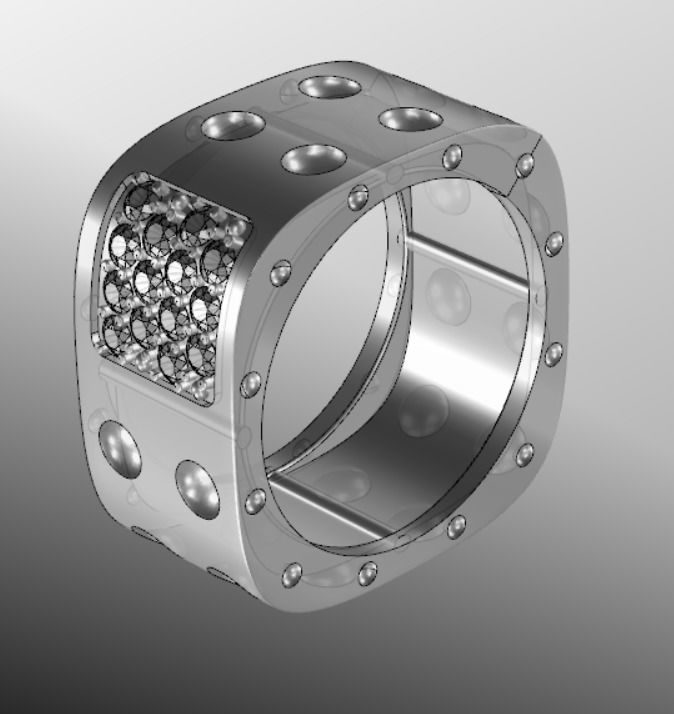 Ring bi 18 3D print model_15