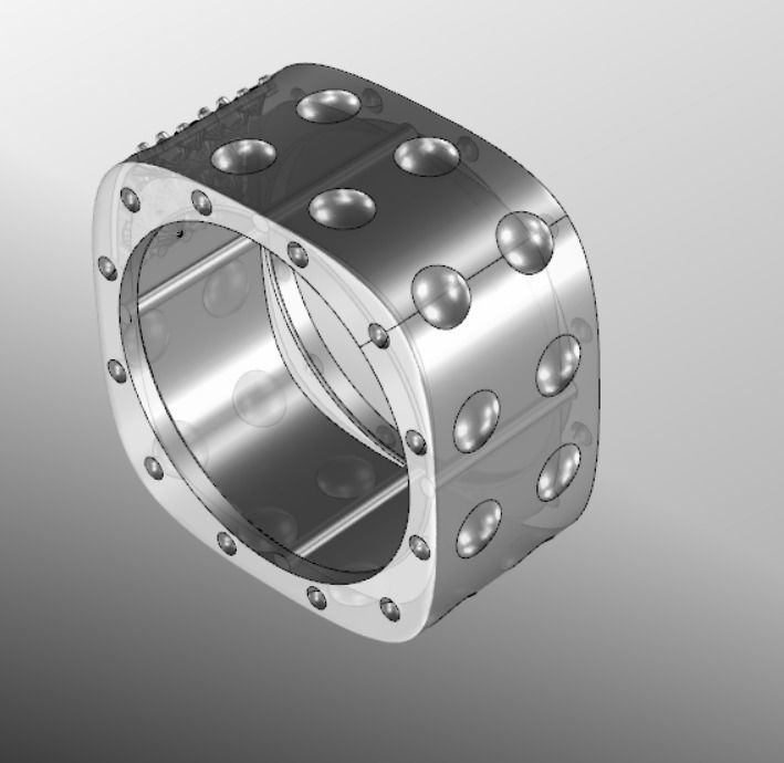 Ring bi 18 3D print model_12