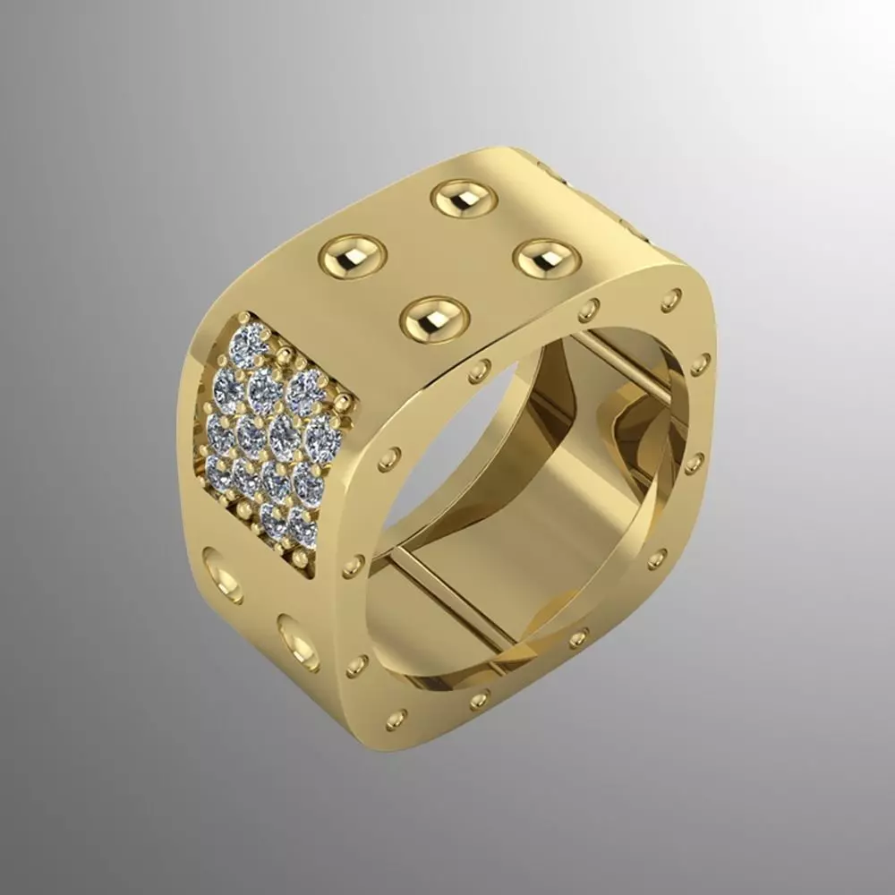 Ring bi 18 3D print model_0