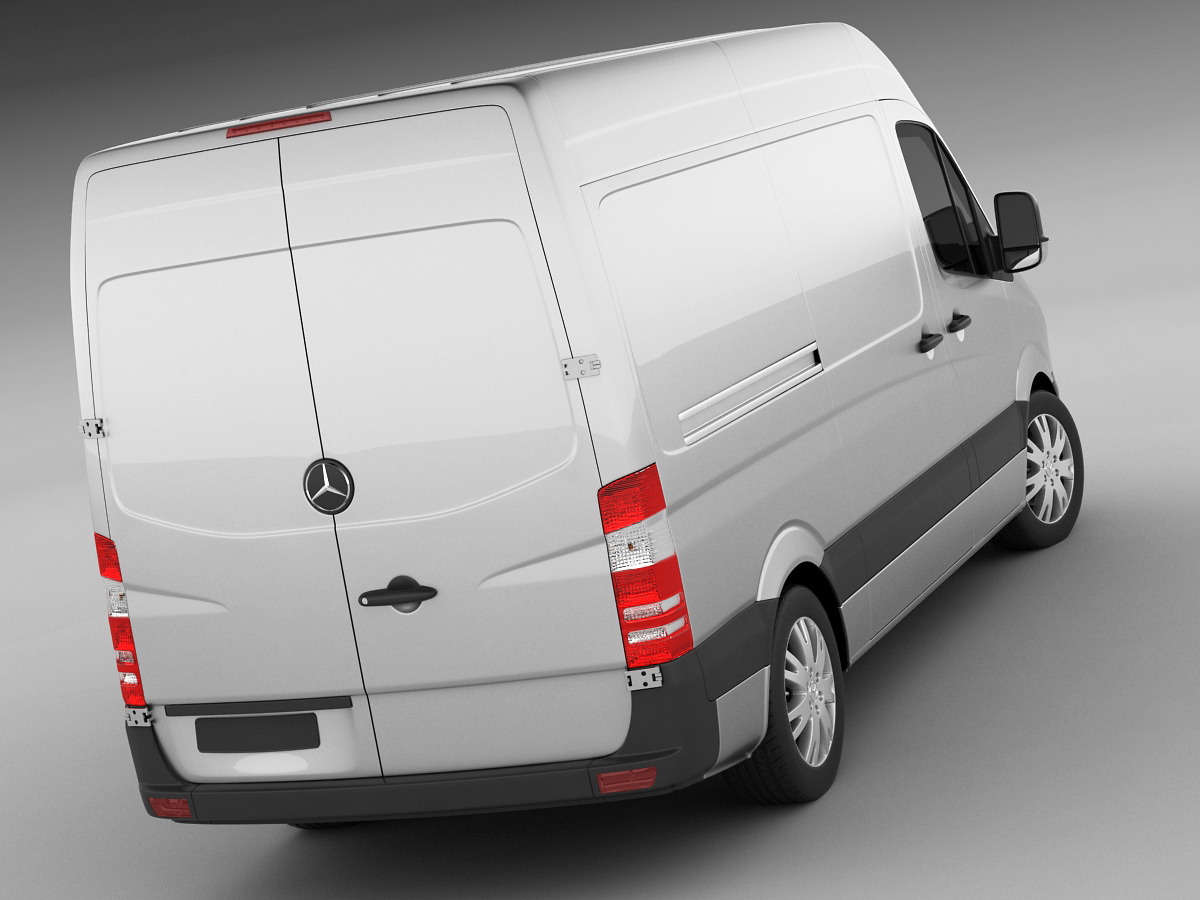 Mercedes Sprinter 2014 High and Superhigh 3D model_4