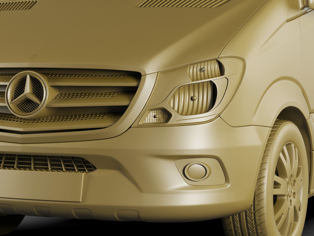 Mercedes Sprinter 2014 High and Superhigh 3D model_32