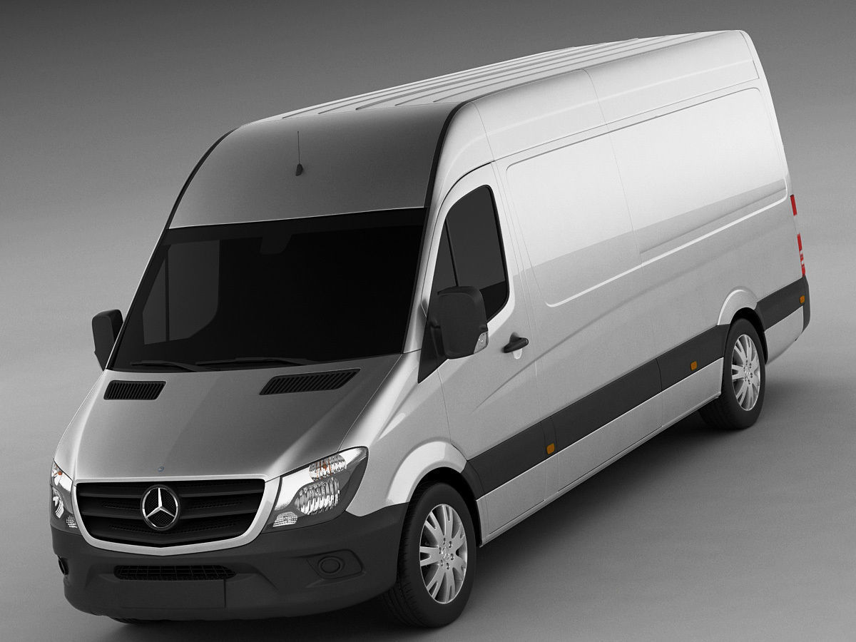 Mercedes Sprinter 2014 High and Superhigh 3D model_2