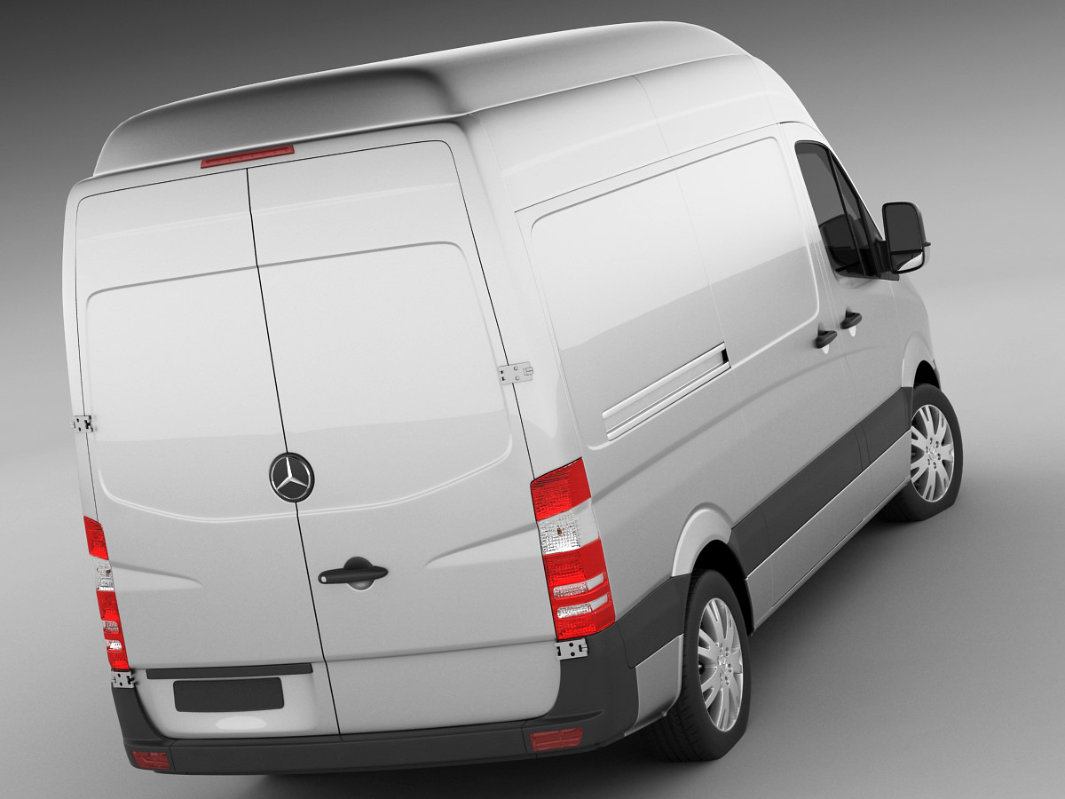 Mercedes Sprinter 2014 High and Superhigh 3D model_5