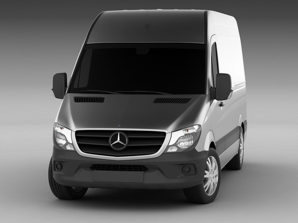 Mercedes Sprinter 2014 High and Superhigh 3D model_21