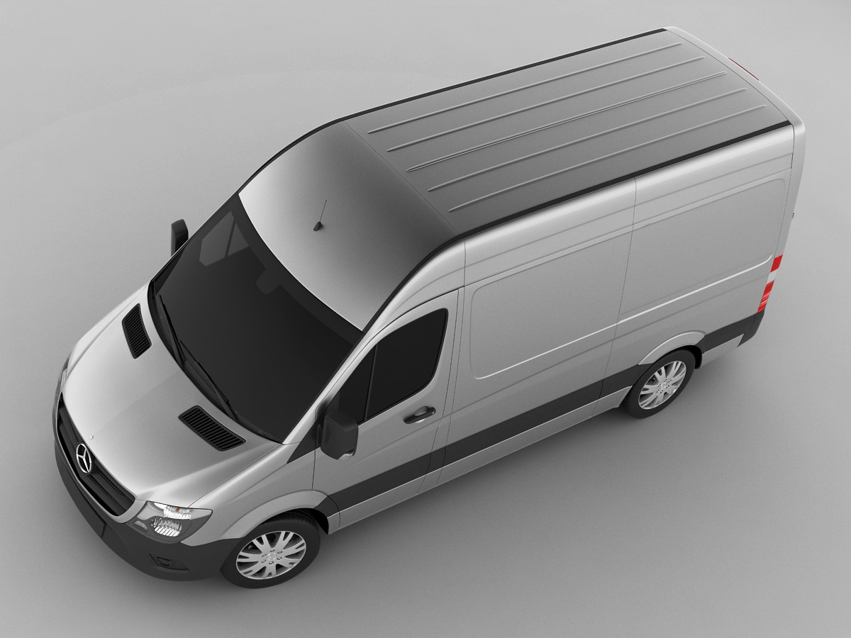 Mercedes Sprinter 2014 High and Superhigh 3D model_14