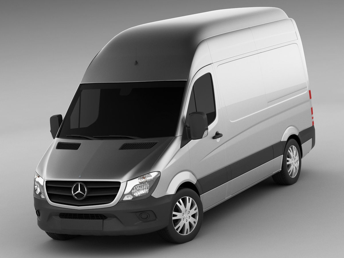 Mercedes Sprinter 2014 High and Superhigh 3D model_1