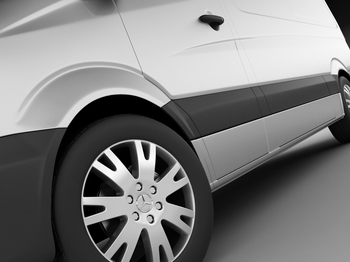 Mercedes Sprinter 2014 High and Superhigh 3D model_24