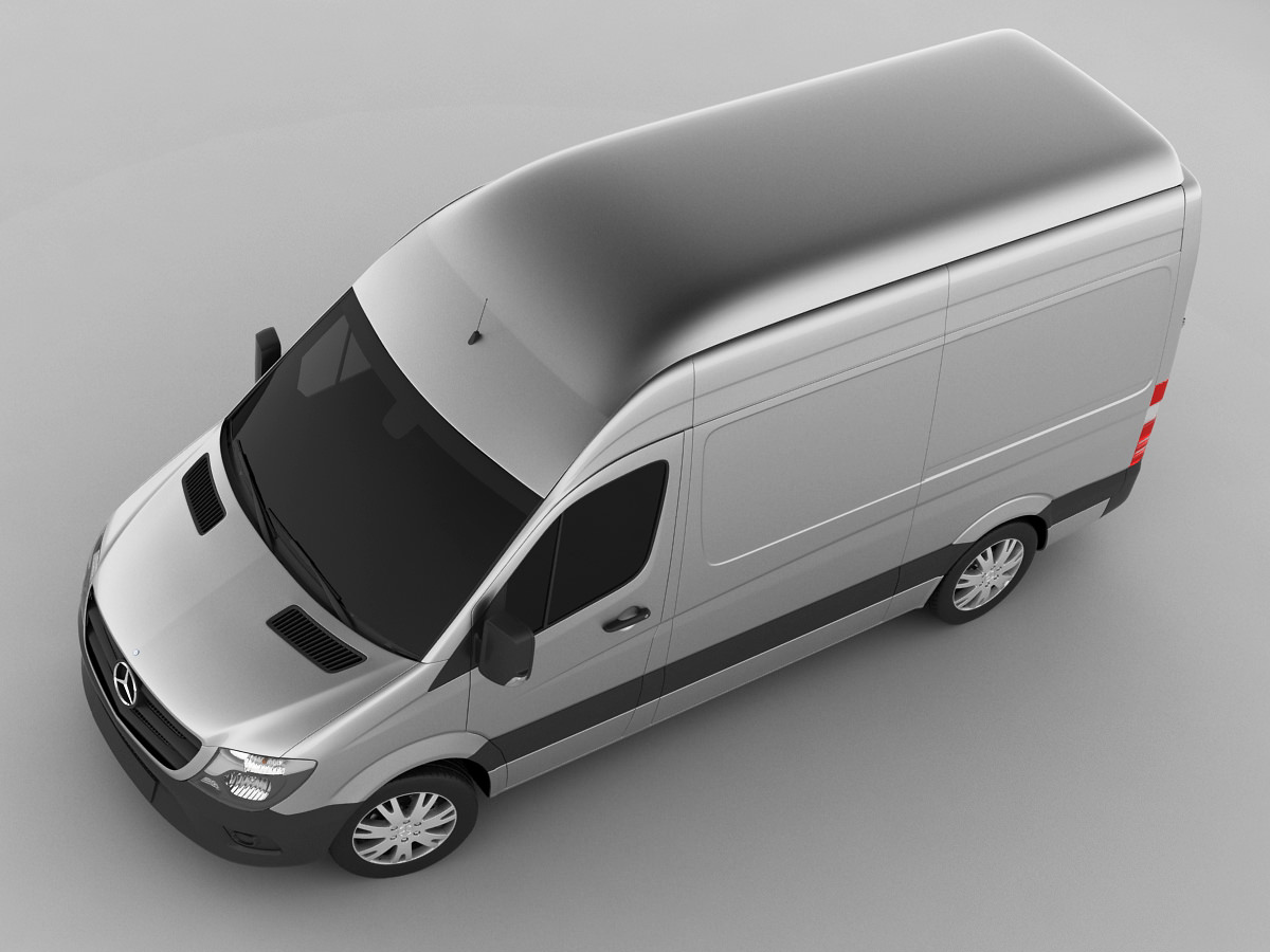 Mercedes Sprinter 2014 High and Superhigh 3D model_16