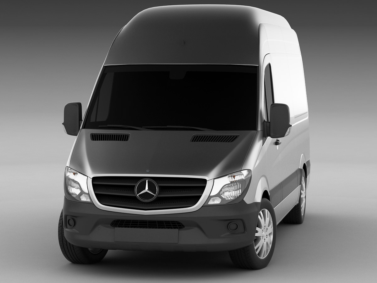 Mercedes Sprinter 2014 High and Superhigh 3D model_20