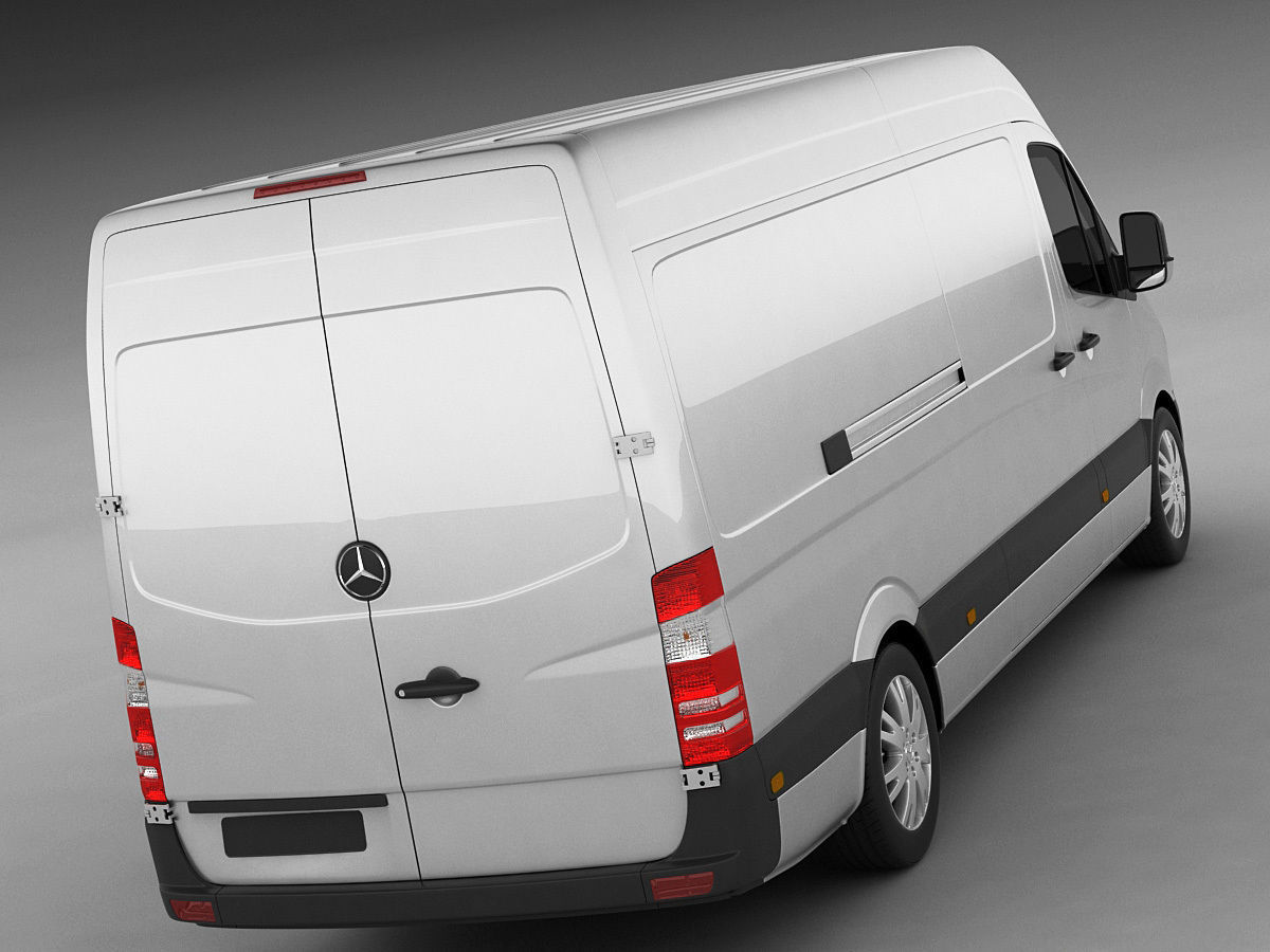 Mercedes Sprinter 2014 High and Superhigh 3D model_6
