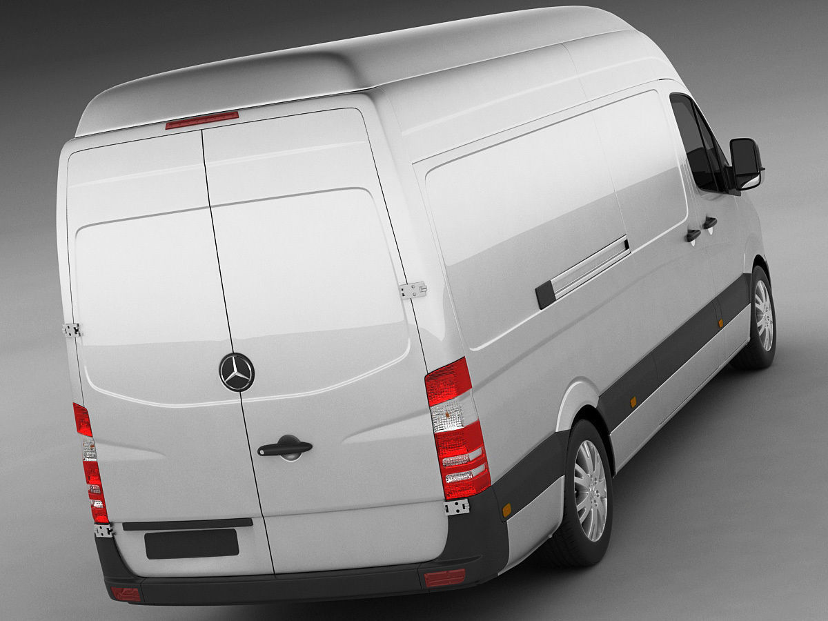 Mercedes Sprinter 2014 High and Superhigh 3D model_7