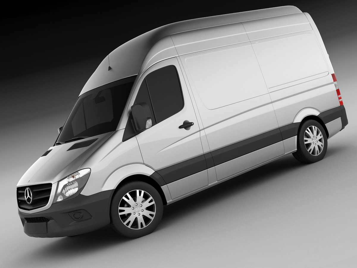 Mercedes Sprinter 2014 High and Superhigh 3D model_19