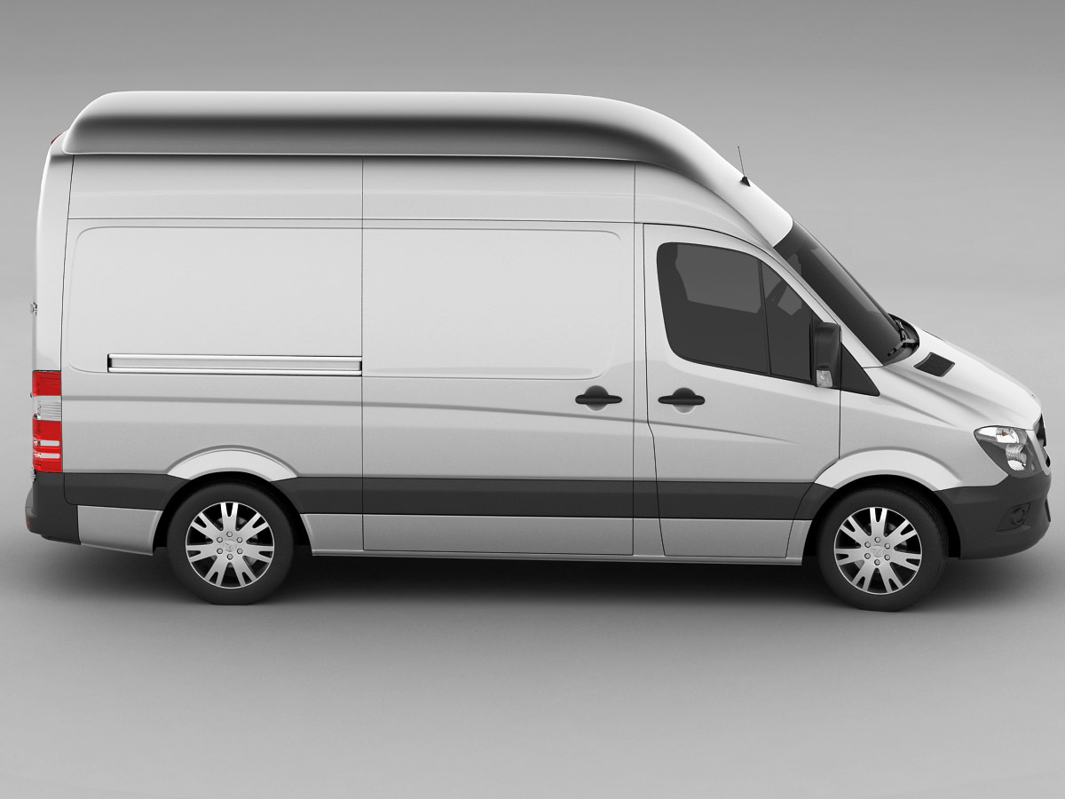 Mercedes Sprinter 2014 High and Superhigh 3D model_9