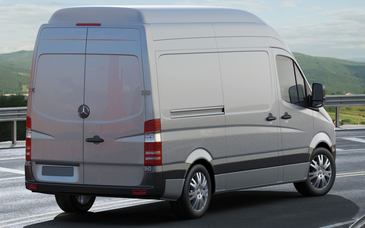 Mercedes Sprinter 2014 High and Superhigh 3D model_27