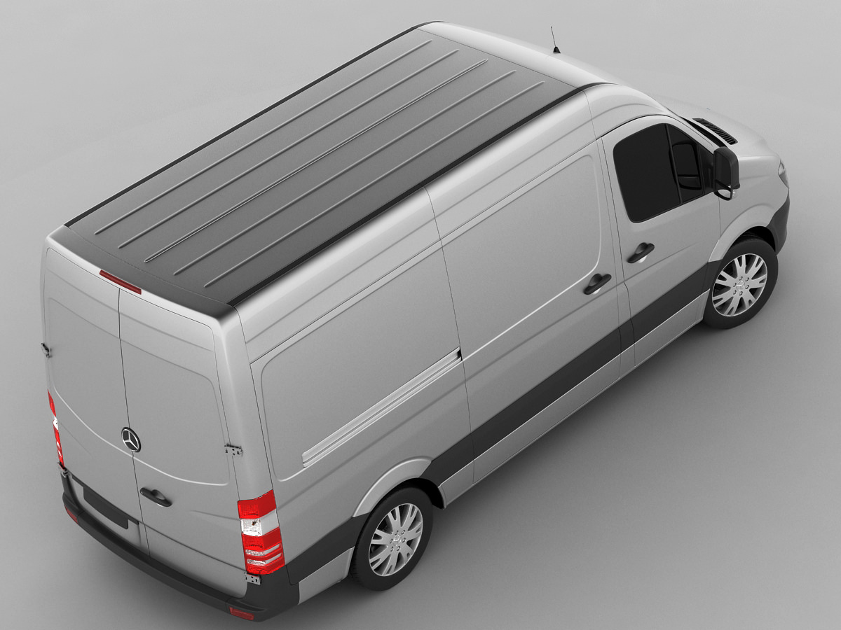 Mercedes Sprinter 2014 High and Superhigh 3D model_18