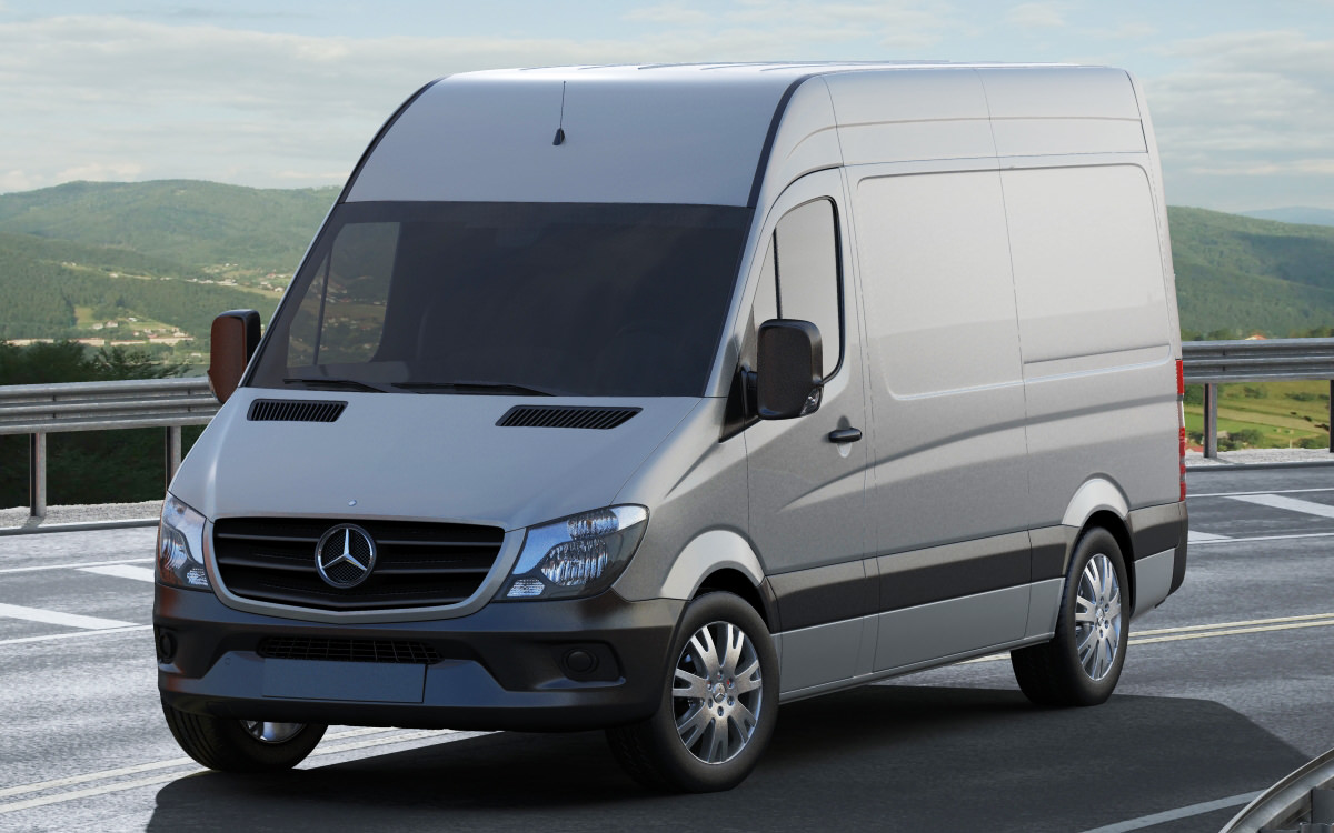Mercedes Sprinter 2014 High and Superhigh 3D model_23