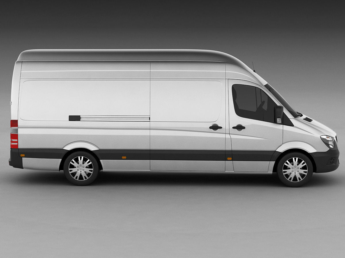 Mercedes Sprinter 2014 High and Superhigh 3D model_11