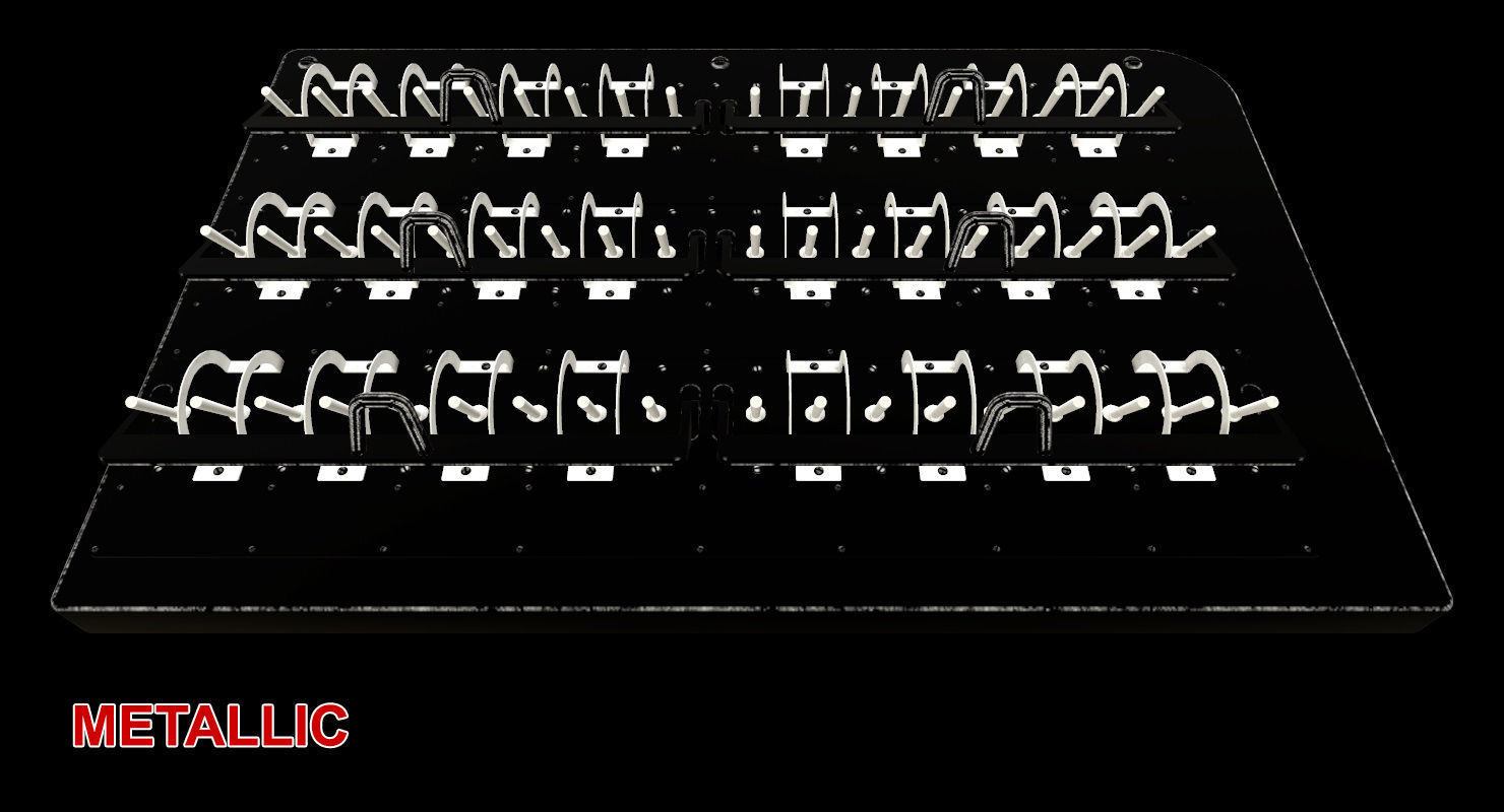 Mi-8MT Mi-17MT Right Circuit Breaker Console English Low-poly 3D model_20