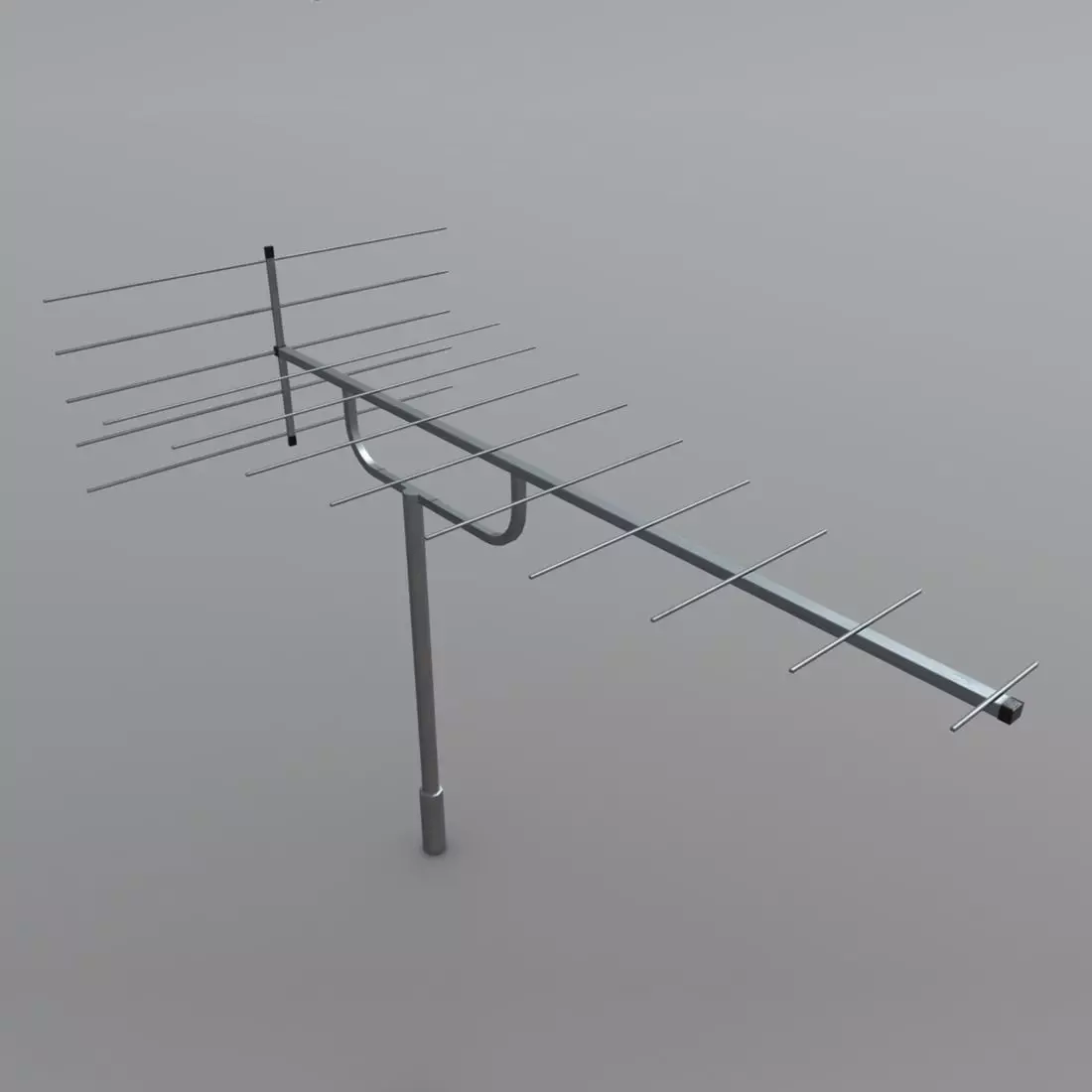 CC0 - Antenna tv Free low-poly 3D model