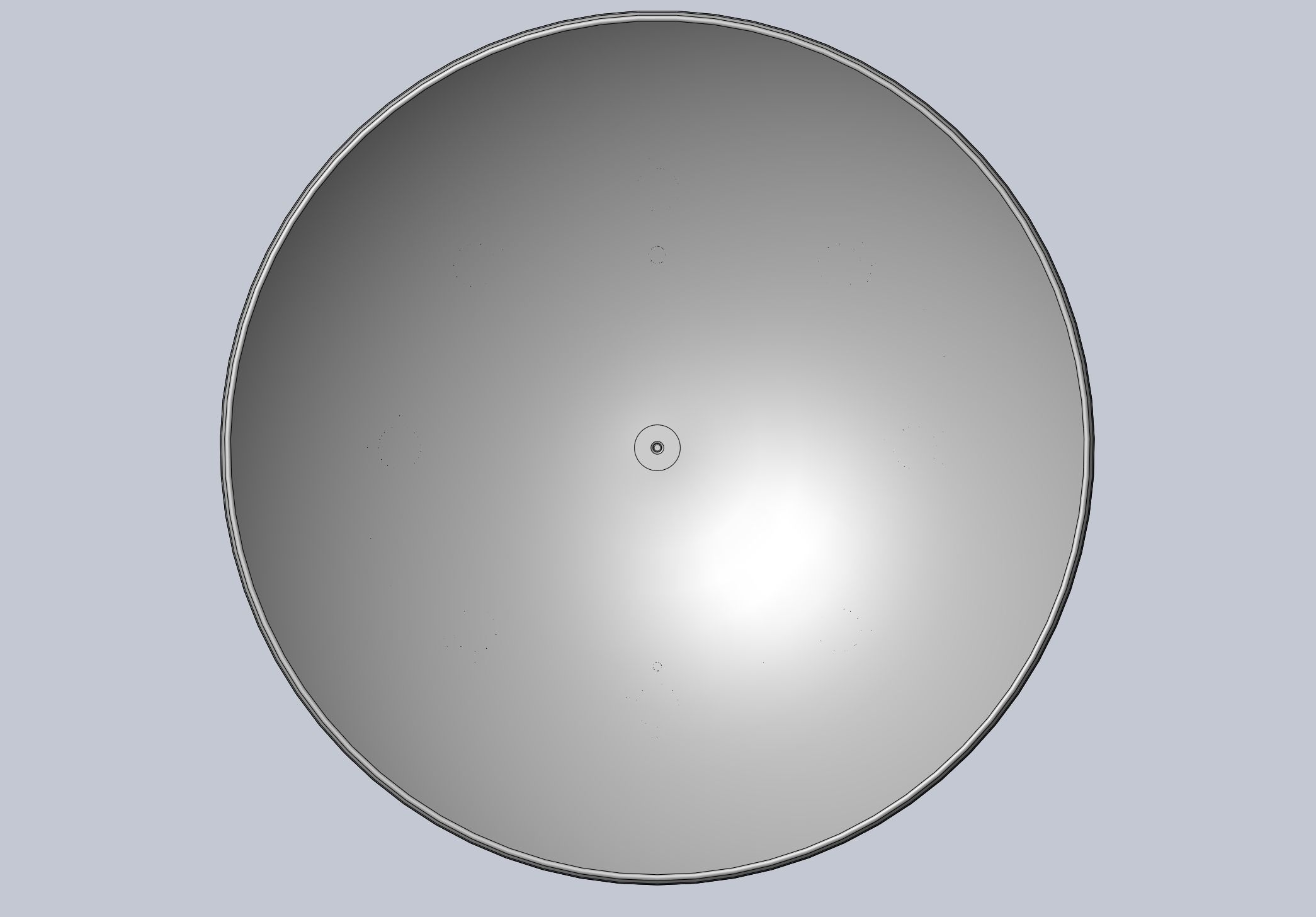 Orion Drive Two Ended Interstellar Ship Concept 3D print model_7