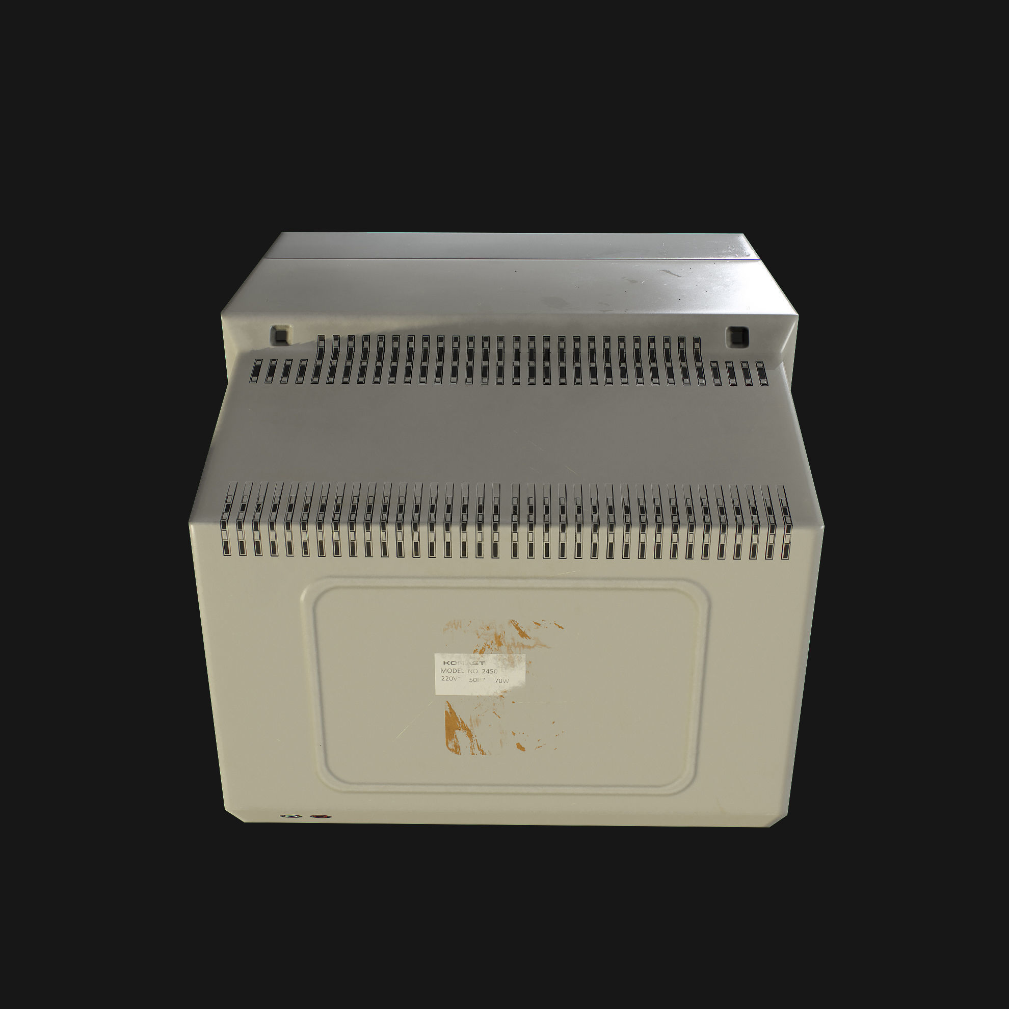 CCTV Monitor 02 Low-poly 3D model_6