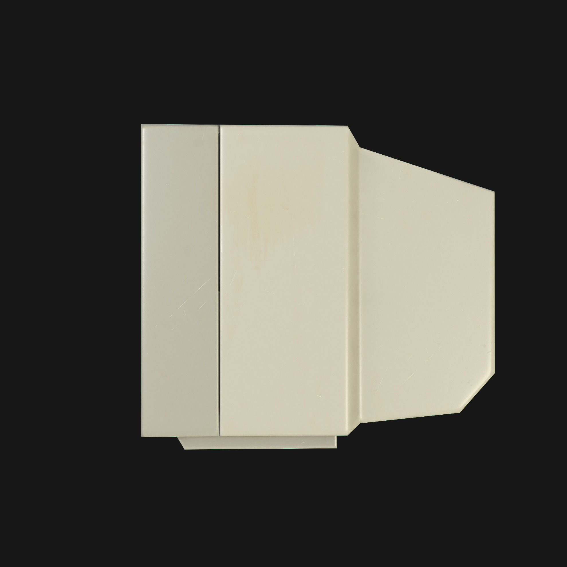CCTV Monitor 02 Low-poly 3D model_7