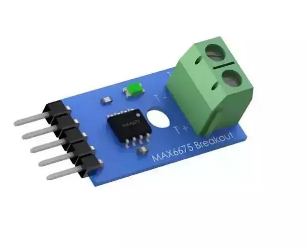 Module Board PCB  MAX6675 Thermocouple  Type K  Arduino 3D print model