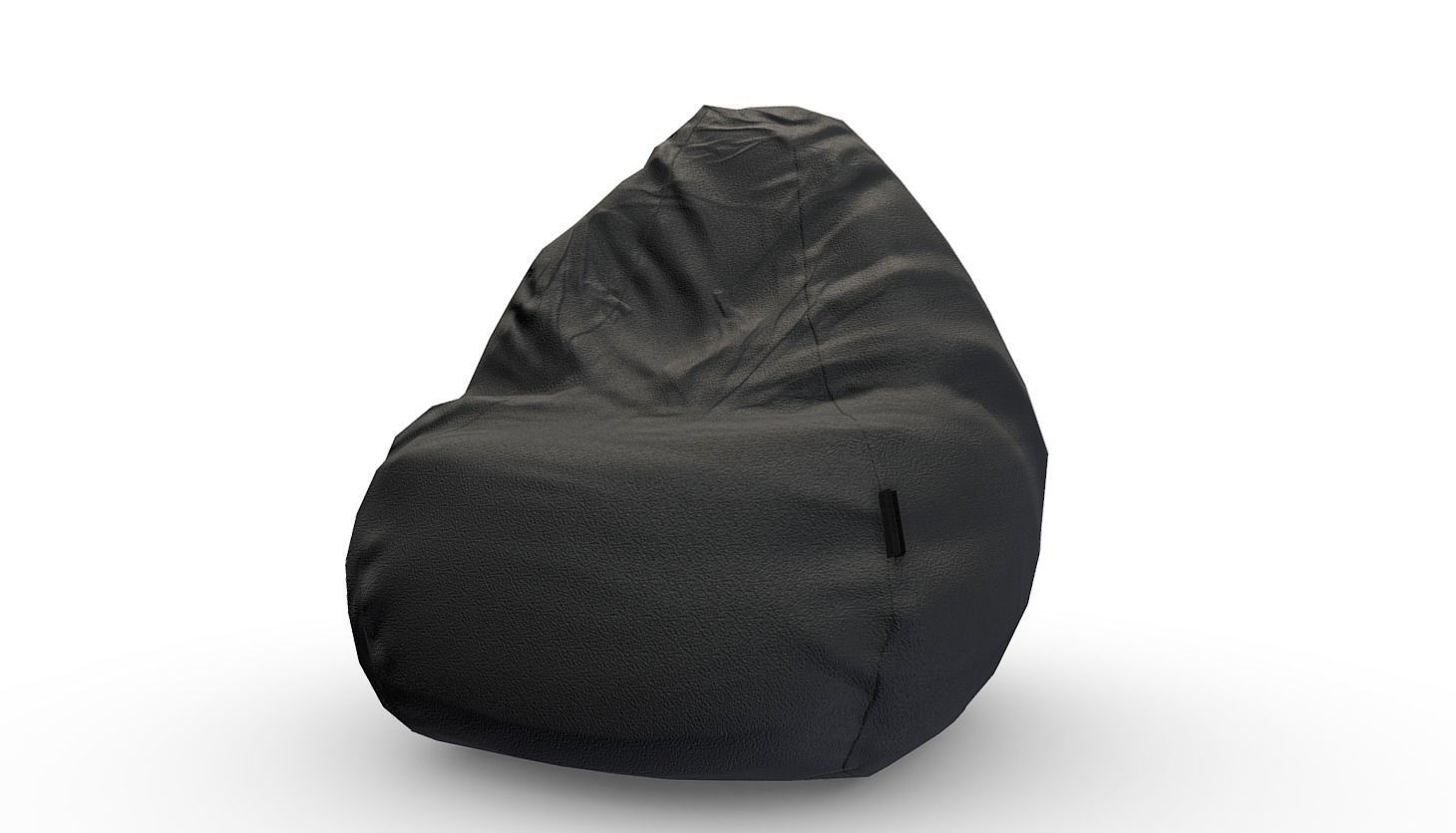 Bean Bag Collection Low-poly 3D model_11