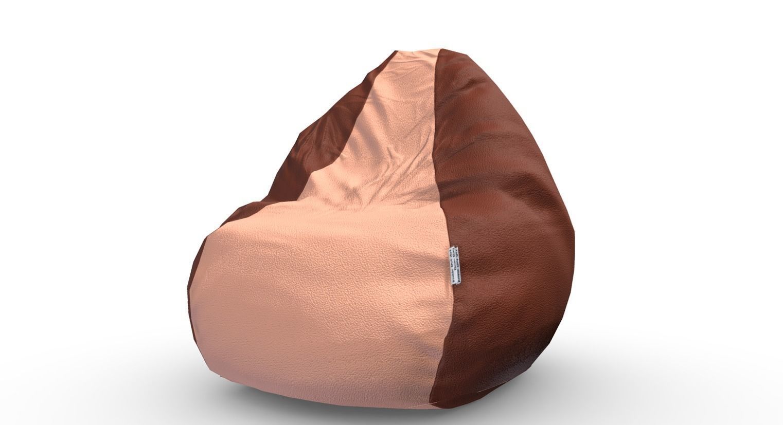 Bean Bag Collection Low-poly 3D model_17