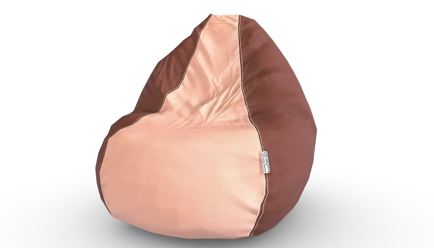 Bean Bag Collection Low-poly 3D model_16