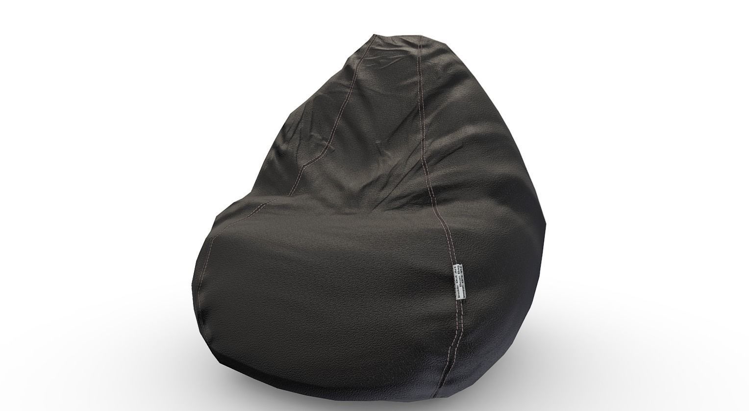 Bean Bag Collection Low-poly 3D model_13
