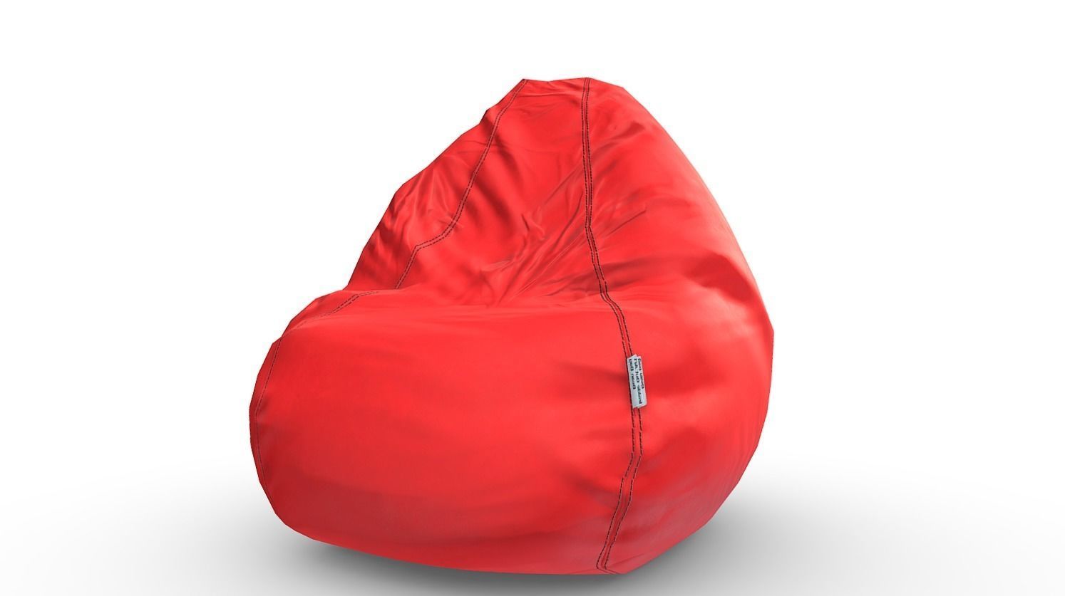 Bean Bag Collection Low-poly 3D model_18