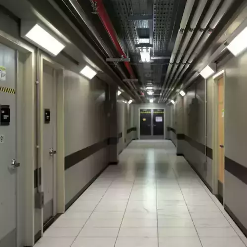 Industrial Hallway 3D model