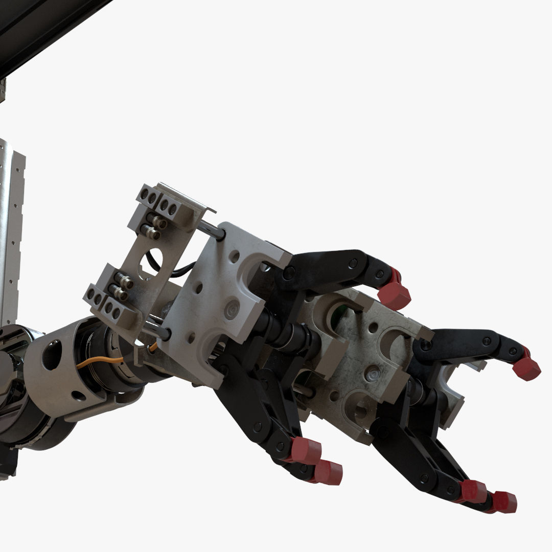 Robot Arm 3D model_3