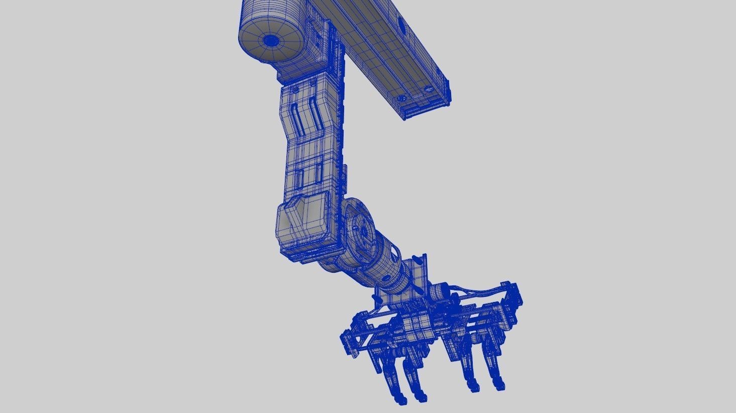 Robot Arm 3D model_11