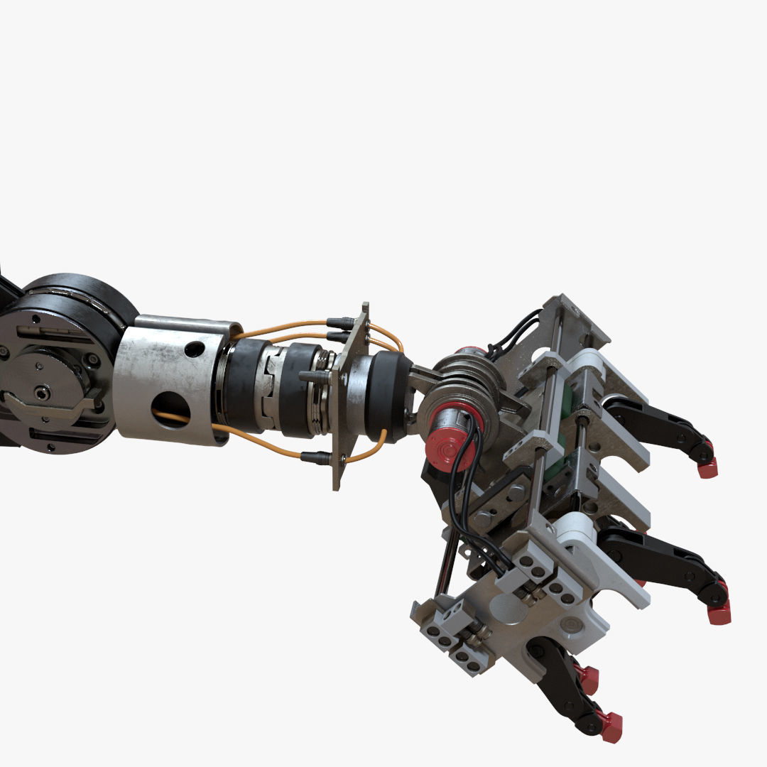 Robot Arm 3D model_6
