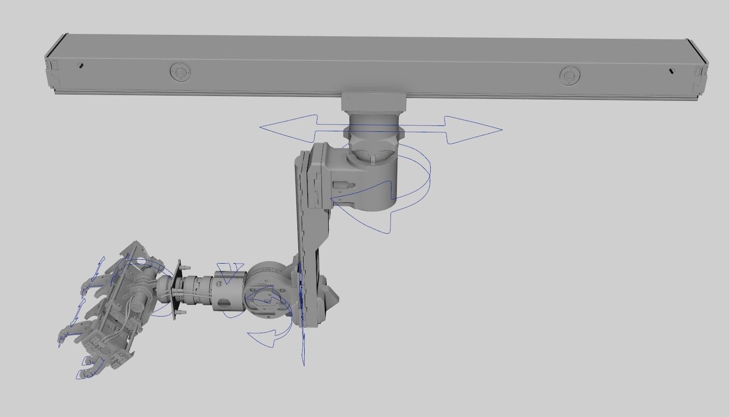 Robot Arm 3D model_7