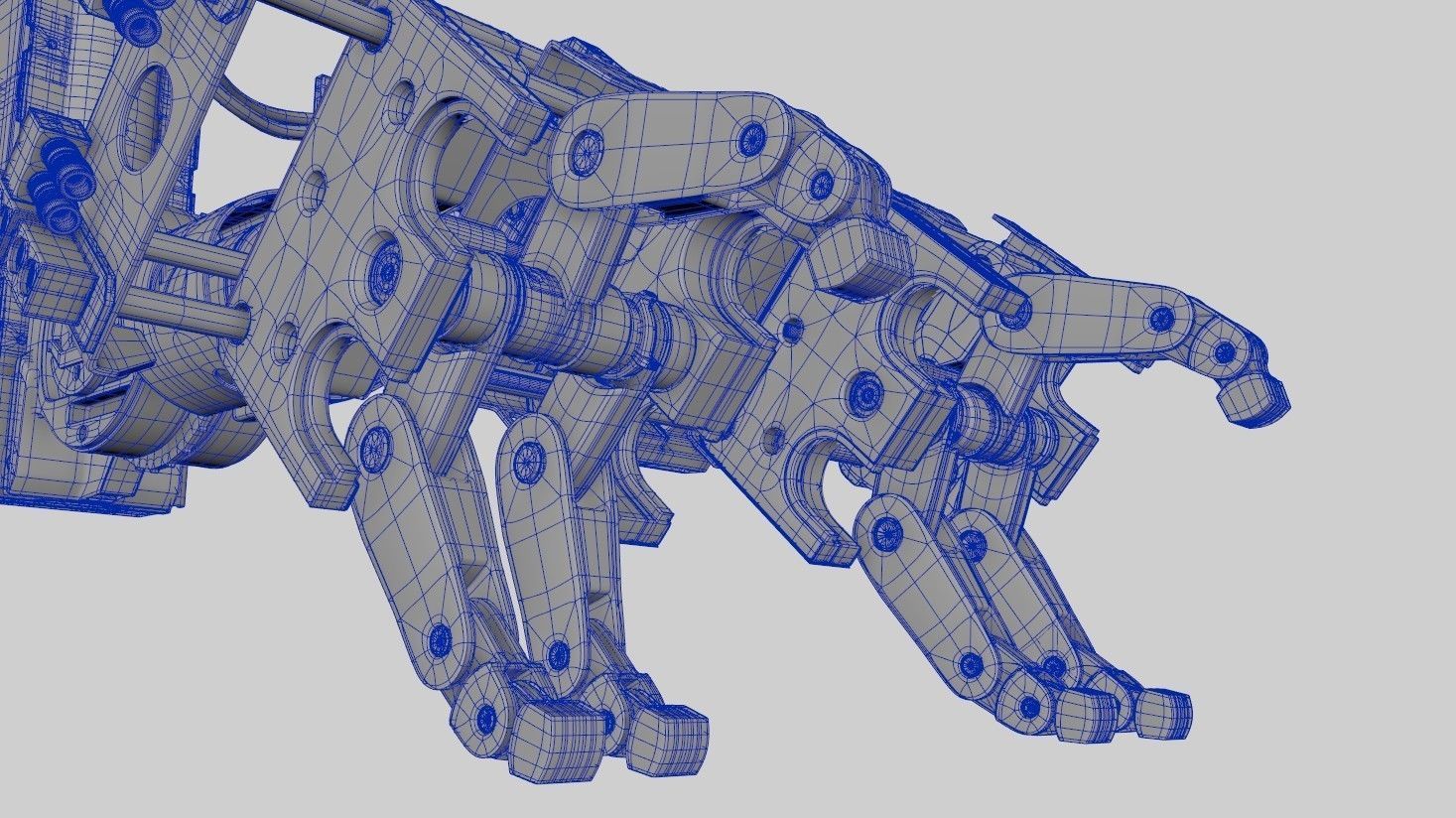 Robot Arm 3D model_16
