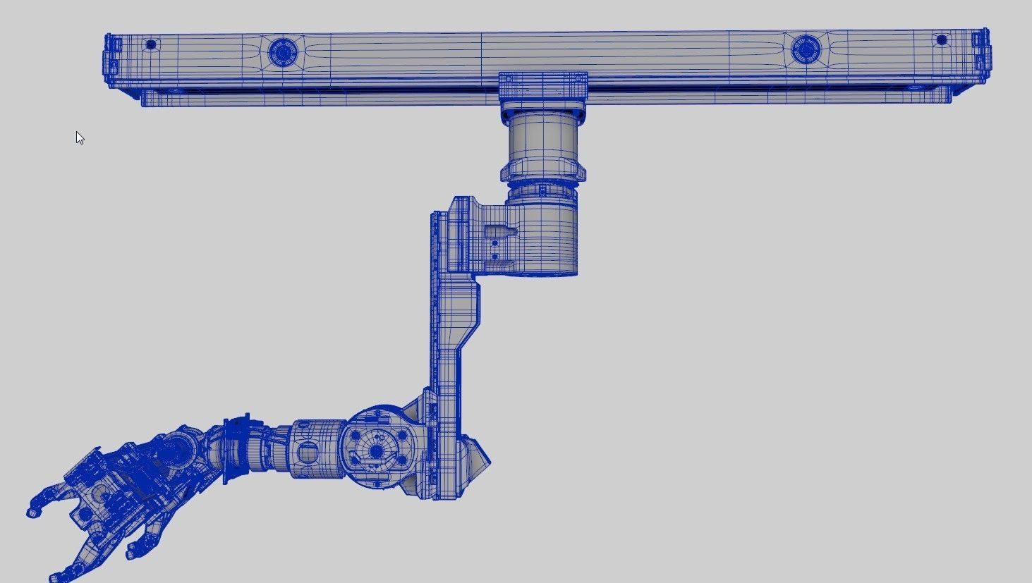 Robot Arm 3D model_10
