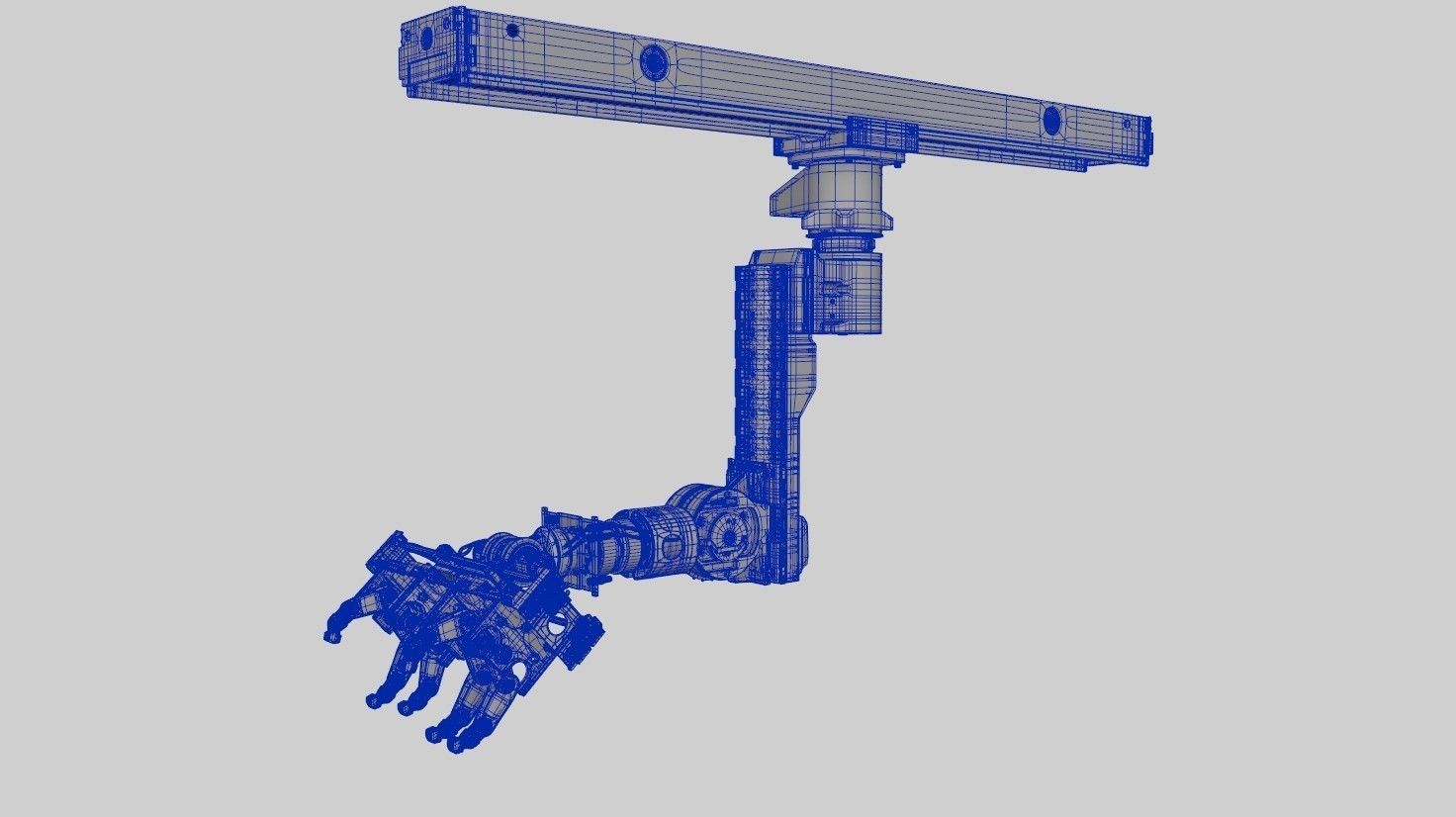 Robot Arm 3D model_19
