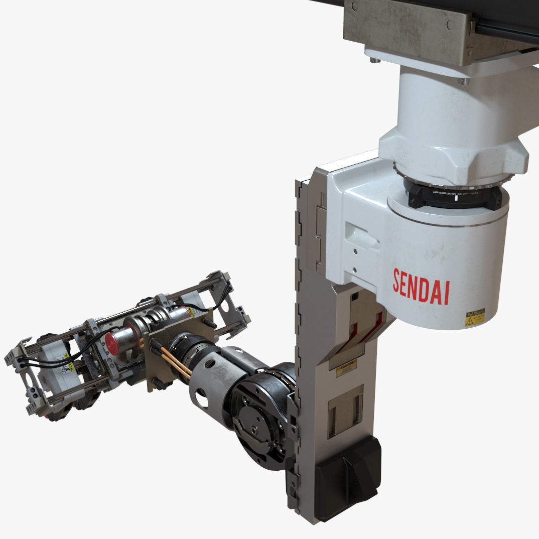 Robot Arm 3D model_2
