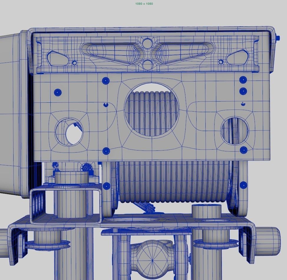 Overhead Crane Trolley 3D model_14